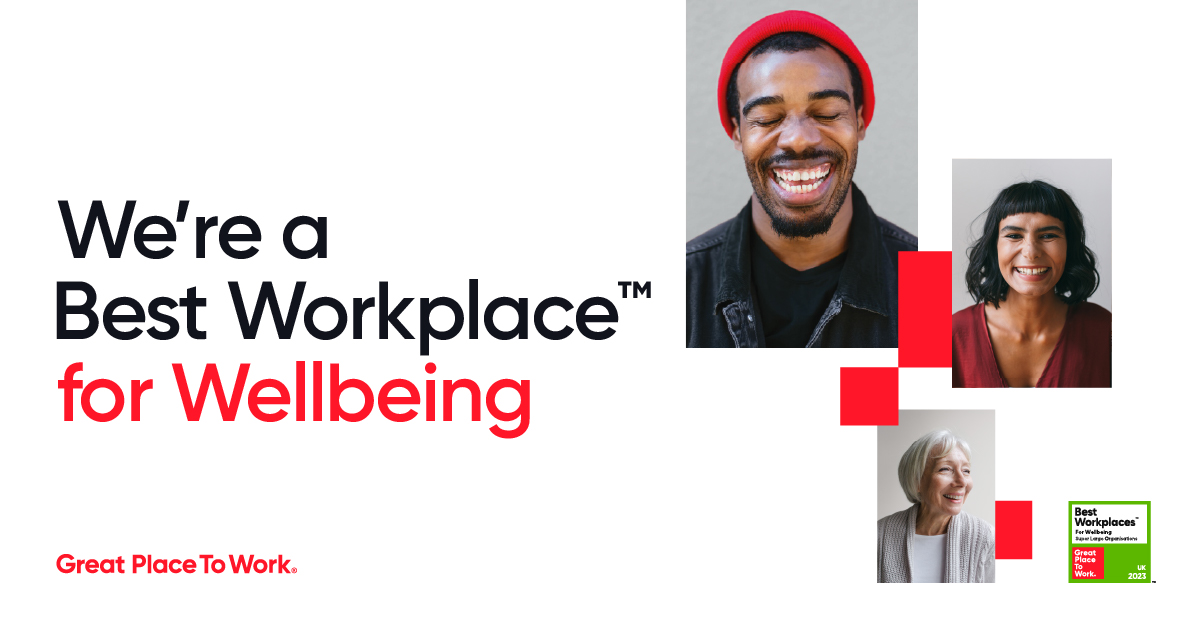 First Central is officially one of the UK’s Best Workplaces™ for Wellbeing!