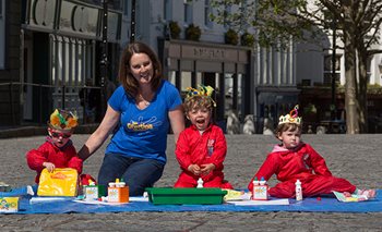 Kids can get creative in Market Square this Liberation Day