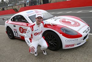 Seb Priaulx and 1<SUP>ST</SUP> CENTRAL join forces in long-term sponsorship agreement