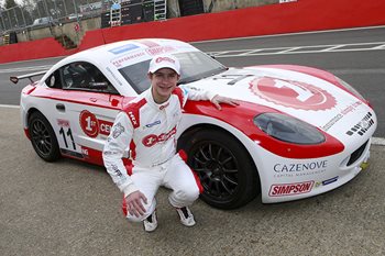 Seb Priaulx and 1<SUP>ST</SUP> CENTRAL join forces in long-term sponsorship agreement